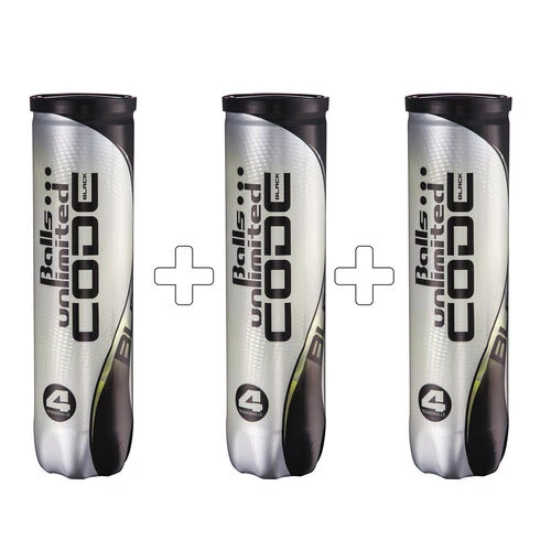 3x Code Black 4 Ball Tube 3 3x Code Black 4 Ball Tube