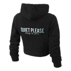 Ready To Serve Glitter Crop Hoody Women -Tennis Gear Shop 00106000 0 2