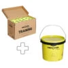 Training Box Of 72 Pcs Plus Ball Bucket, Pressureless -Tennis Gear Shop 0127800000 000