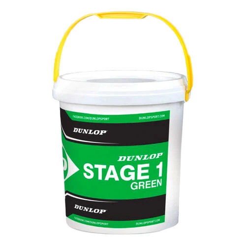Dunlop Mini Tennis Stage 1 Green 60 Pack 3 Dunlop Mini Tennis Stage 1 Green 60 Pack