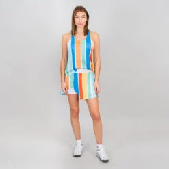 BIDI BADU Paris Printed Cut Out Skirt Women -Tennis Gear Shop 02045000 12