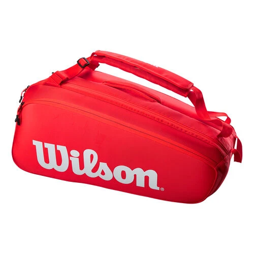 Wilson Super Tour Racket Bag 9 Pack 3 Wilson Super Tour Racket Bag 9 Pack
