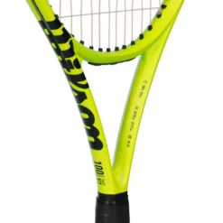 Wilson Clash 100L V2.0 Bright Neon Yellow Tour Racket -Tennis Gear Shop 04004000 10