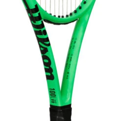 Wilson Blade 100L V8 Bright Neon Green Tour Racket -Tennis Gear Shop 04008000 10