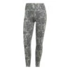 ADIDAS Optime Stash Pocket Training Animal Print Tight Women