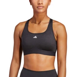 ADIDAS Training PowerReact Training Medium-Support Bra Sports Bras Women -Tennis Gear Shop 17854000 13