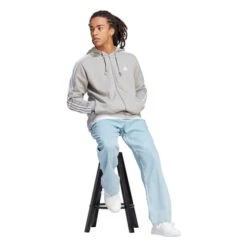 ADIDAS Essentials French Terry 3-Stripes Full-Zip Hoodie Men -Tennis Gear Shop 17907000 15