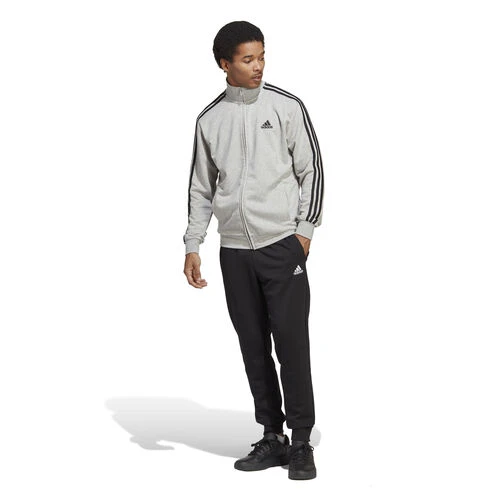 ADIDAS Sportswear Basic 3-Stripes French Terry Tracksuit Men 4 ADIDAS Sportswear Basic 3-Stripes French Terry Tracksuit Men - Image 2