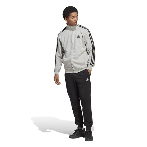 ADIDAS Sportswear Basic 3-Stripes French Terry Tracksuit Men 6 ADIDAS Sportswear Basic 3-Stripes French Terry Tracksuit Men - Image 4
