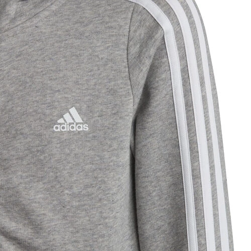 ADIDAS 3 Stripes Zip Hoodie Girls 5 ADIDAS 3 Stripes Zip Hoodie Girls - Image 3