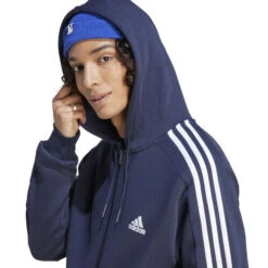 ADIDAS 3 Stripes Freelift Full-Zip Hoodie Men -Tennis Gear Shop 18357000 16