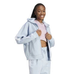 ADIDAS Linear French Terry Zip Hoodie Women -Tennis Gear Shop 18380000 13