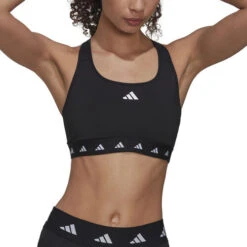 ADIDAS Power Medium-Support Tech-Fit Sports Bras Women -Tennis Gear Shop 18505000 17